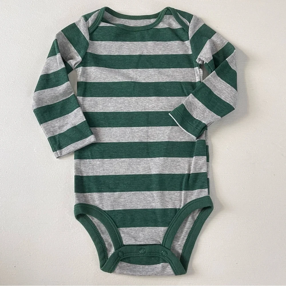 Two Carter’s Long-Sleeved Onesies 18m
